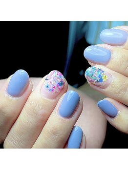 ママネイル(mamanail)/押し花ネイル