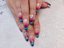 ネイル ビューティーマジック 葛西本店/ゴージャスマグネットネイル