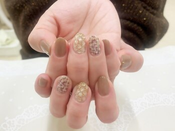プルミエ ネイル(Premier Nail)/ツイード&キルティング☆