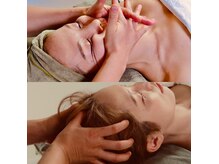 ロナヒーリング(RONA healing)の雰囲気（オプションで人気の【小顔フェイシャル】と【ドライヘッドスパ】）