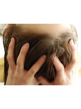 ヘッドスパで癒されたい