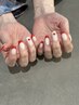 【Hand】フレンチ＊カラーベース （ケア込）¥8,250