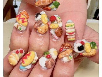 お弁当ネイル