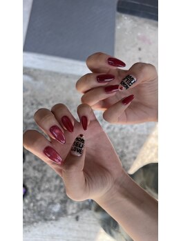 両手２本デザイン♪