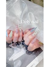 デリーネイル(Dely_nail)/パステルドットネイル