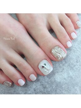 心花ネイルの写真/ &nbsp;&nbsp;&nbsp;サンダルの季節、準備できてる？洗練されたデザインで輝く足元