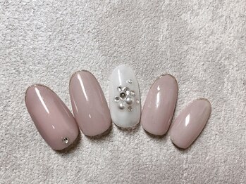 エストラッシュアンドネイル 銀座店(est lash&nail)/7500円コース　くすみカラー