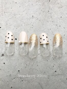 サロンストロベリームーン(Salon Strawberry Moon)/大人かわいいネイル