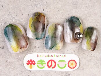 ネイルサロン きのこ/選べるデザインLコース