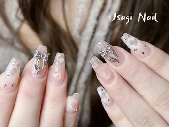 ウサギネイル 新大久保店(usagi nail)/冬ネイル