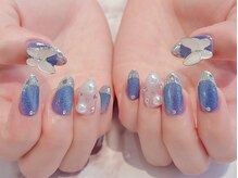 ラルネイル 大宮(Lull. nail)/＃ガラスフレンチ