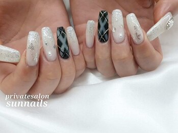 サンネイルズ(sun nails)/6本アート