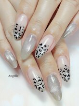 レオパードネイル☆７７００円