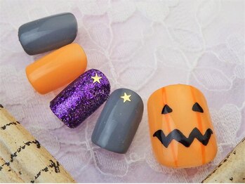 ネイルズガッシュ 大森駅前店(NAILs GUSH)/*トリック☆パンプキン*