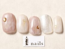 アイ ネイルズ 天神店(I nails)/ヌーディーニュアンス
