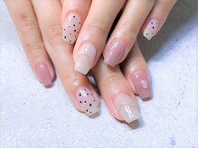 4500円コース◎大人可愛いデザイン季節に合わせたトレンドネイル