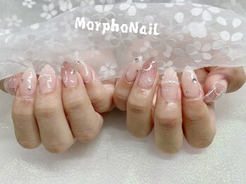 モルフォネイル(Morpho nail)/#写真持ち込みデザイン