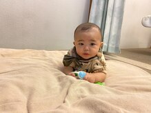 子育てママの整体サロン/施術中のお子様の様子