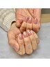 【hand】ワンカラーorラメグラ(2色まで選べる♪) ¥5,200