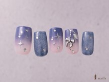 アイネイルズ 横浜WEST店(I-nails)/リボンビジュー11500円