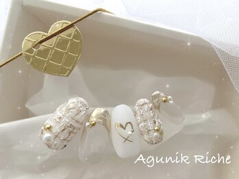 アグニークリッシェ(Agunik Riche)/【バレンタインネイル】