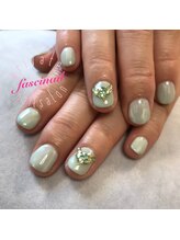 ファッシネイル(fascinail)/ニュアンスマーブルネイル