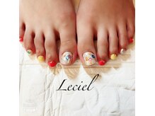 ルシエル(LeCiel)/フットデザインネイル