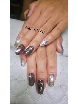 ネイルサロン ネイルクク(Nail KUKU)/ブラックネイル