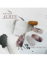 アウリン(AURYN)/1月monthly &nbsp;design No,4