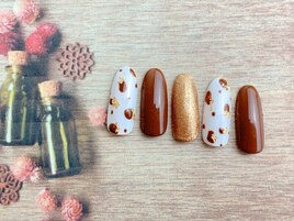 ガナッシュ金箔ネイル☆トレンド