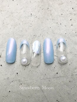 サロンストロベリームーン(Salon Strawberry Moon)/フレンチネイル