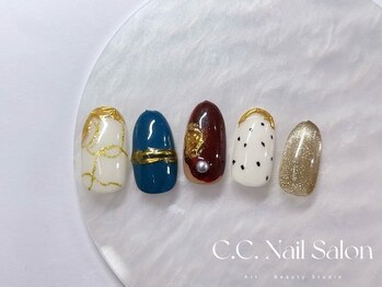 シーシーネイルサロン 池袋(C.C.Nail salon)/No.1 new design A　￥7800/75分