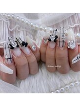 リンドネイル バイ モカ アンド ララ(Lind nail by moca and LaLa)/チェックネイル