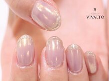 ワールド ビューティ ヴィヴァルト 宝塚店(WORLD BEAUTY VIVALTO)/ミラーネイル/フレンチネイル
