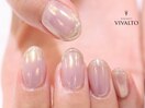 ミラーネイル/フレンチネイル