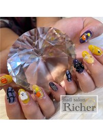 ハロウィンネイル