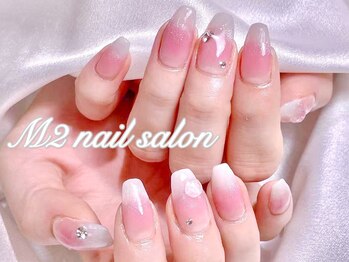 エムズ ネイルサロン(M2)/チークマグネットフレンチネイル