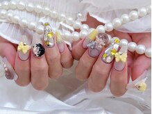 プティネイル(Puty Nail)/寝そべりネイル 3D スカルプ