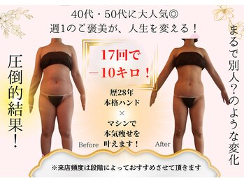 エステティックリラクゼーション フォーユー(for 悠)/本気で痩せたい貴女に◎