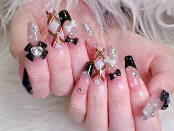 ルーツ(ROOTS)/チェックネイル　担当Azu