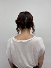 ミカヅキ 赤坂/ツインお団子ヘアセット！