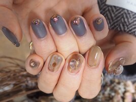 ちぐはぐブルーマット