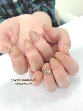 プライベート ネイルサロン マーマ(murmur)/ナチュラルサマーネイル