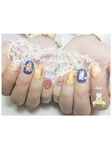 ポ ミニヨン(Pot mignon)/秋のいいとこどりネイル☆