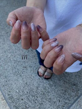 イー(iii)/パープルグラデ ×バカラ