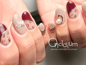 オンシジューム(Oncidium)/当店サンプルネイル