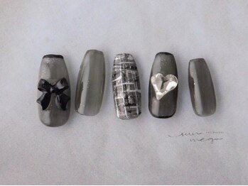 ツイードネイル