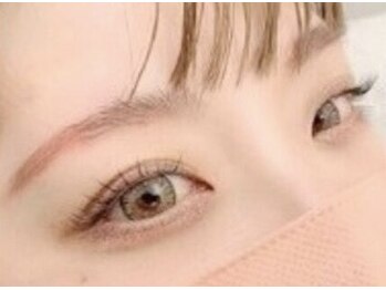 エルア 紙屋町店(elua)の写真/《スッピンでもキュンな可愛さ◎》大人可愛い目元でモテ度UP♪目の形やお顔のバランスに合わせ目元を演出＊