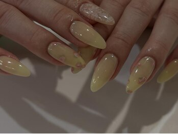 アイネイルズ 渋谷店(I nails)/【Karin.m】レースフラワー