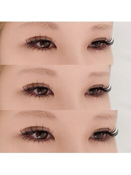 トゥウィン(ToWin)の写真/お顔のトータルバランスを見極め魅力を引き出すデザインをご提案◇理想のお目元に♪LEDエクステ×パーマも